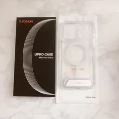 TORRAS iPhone 15 Pro Max ケース クリア 隠しスタンド