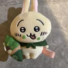 ちいかわ 京都 抹茶ソフト ご当地ぬいぐるみキーホルダー　うさぎ