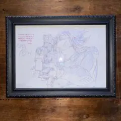 富野由悠季の世界 機動戦士Zガンダム イラスト 原画 額絵 - メルカリ