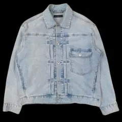 UNIQLO 1stタイプ 大戦デニムジャケット アイスブルーSサイズ