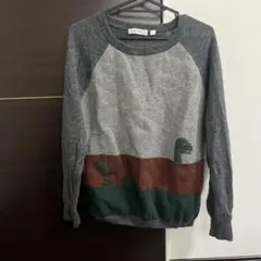 niko and ... 恐竜柄 ニットセーター サイズ4