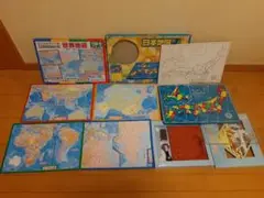 地理と自然の知育玩具セット