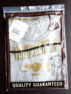 フラットヘッド　両面プリントTシャツ Size 42　未使用のサムネイル