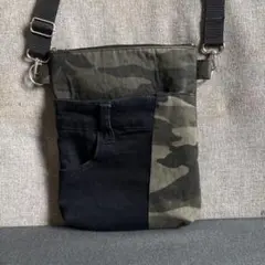 サコッシュ　デニムリメイク　メンズok