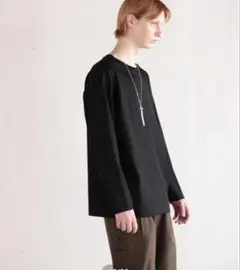 新品MB アメリカンシーアイランドコットン ロングスリーブ（ブラック•M）のサムネイル