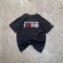 USA古着 アメリカ輸入 プリント Tシャツ 半袖 XLサイズ 黒色 英文字