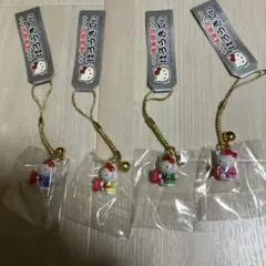 美品☆激レア☆未使用品☆満開キティ 桜 キティ ストラップ 根付☆ご