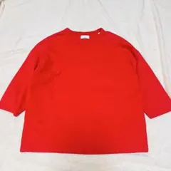 ルイス Lui's ビッグ Tシャツ 半袖 オーバーサイズTシャツ 赤 フリーのサムネイル