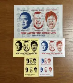 ASOKO de新日本プロレス　ステッカーセット　第三世代のサムネイル