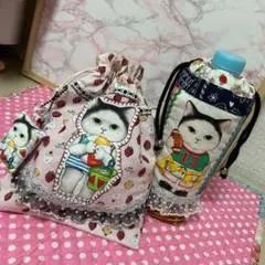 コヤンイサムチョン&猫ちゃんパネル ふっくらト－トバック2点セット