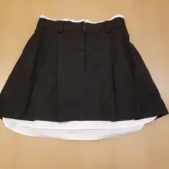 eimy 黒 プリーツスカート