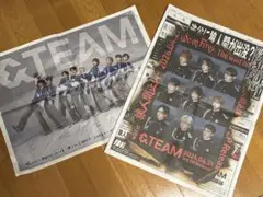 <厚紙補強発送> &TEAM 朝日新聞 2026.1.3/4.21