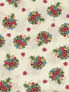 A V.I.P ハート ブーケ USAコットン生地