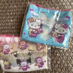 マツケンサンバ ハローキティ クリアラメポーチ