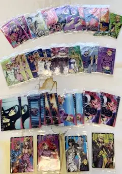 ジョジョの奇妙な冒険　黄金の風ウエハースカード　ジョルノ　ブチャラティ　リゾット