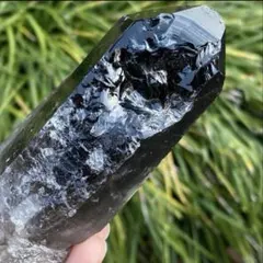 【超逸品】希少❗️レインボー☆モリオン・スモーキーエレスチャル水晶 原石A1608 ❤️厳選 極みの逸品 超希少 ❗️モリオン・スモーキーエレスチャル