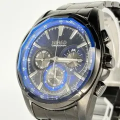 SEIKO WIRED 腕時計 メンズ 稼働 7T12-0AT0 クロノグラフのサムネイル