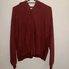 Champion フルジップパーカー 赤