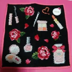 FEILER バラと化粧品デザイン ハンカチ