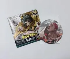 ヒロアカ原画展 缶バッジ エンデヴァー 轟炎司