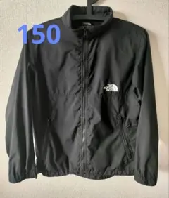 THE NORTH FACE ノースフェイスコンパクトジャケット150黒フード無