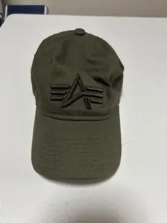Alpha Industries オリーブ キャップ