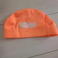セントラル水泳帽 オレンジM