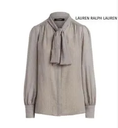 未使用に近い ラルフローレン プリーツリボンタイブラウス 金ボタン Vネック 2025年最新】ラルフローレン ボウタイ ブラウスの人気アイテム