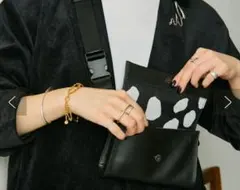 ear PAPILLONNER イア パピヨネ ミニワイドテープショルダーバッグ