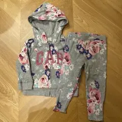 GAP 花柄 パーカー レギンス セット 18-24m