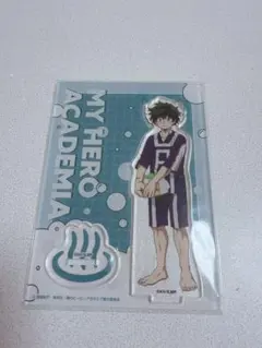 僕のヒーローアカデミア　極楽湯　アクリルスタンド　緑谷出久　デク