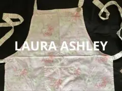 LAURA ASHLEY ローラアシュレイ 花柄 エプロン ピンクのサムネイル