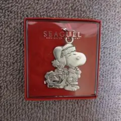 【極美品/箱付】スヌーピー ピューター製 オーナメント カナダ製 ヴィンテージ