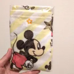ミッキーマウス ハンドタオル イエロー