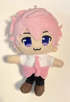 すとぷり　ぬいぐるみキーホルダー　さとみくん