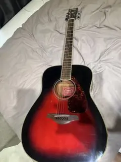 YAMAHA FG720S アコースティックギター レッド ソフトケース付き