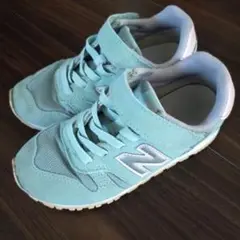 New Balance ニューバランス キッズ スニーカー 18.5 エメラルド
