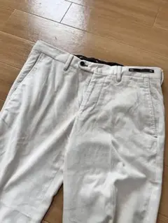 PT01 コットンフランネル　モールスキン　トラウザーズ　オフホワイト　46