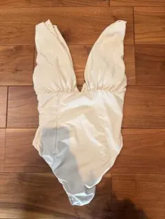 ALEXIA STAM ワンピース水着 L ホワイト