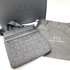 【新品未使用】Armani Exchange ブラック ショルダーバッグ