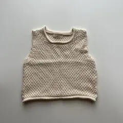 1+inthefamily ニットベスト 6m