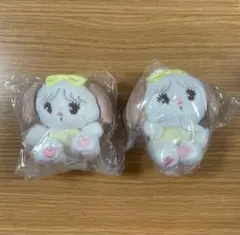 【新品未使用】mikko characters ぬいぐるみ2 スフレ 2点セット