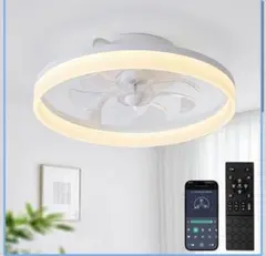 新品】シーリングファンライト led 導光板 6-8畳 Φ56cm 60W - メルカリ
