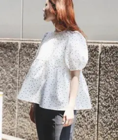 HYEON ヘヨン tsubutsubu blouse つぶつぶブラウス HYEON ヘヨン tsubutsubu blouse つぶつぶブラウス - メルカリ
