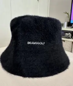 BEAMSGOLF ブラック バケットハット 57cm