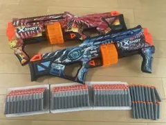 ZURU X-SHOT トイガン 2丁セット ダーツ付きのサムネイル