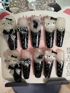 1点のみハローキティ ネイルチップ XS