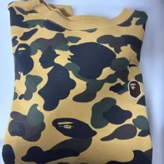 A bathing ape カモフラージュ トレーナー XL(値下げ中)
