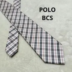 POLO BCSポロ ブリティッシュカントリースピリット べ―ジュ✕赤✕黒