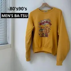 80's90's MEN’S BA-TSU・ヴィンテージ・スウェット・Ｌ